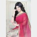 Vinay’s Soft Printed Georgette Sharee with all over rhine stone